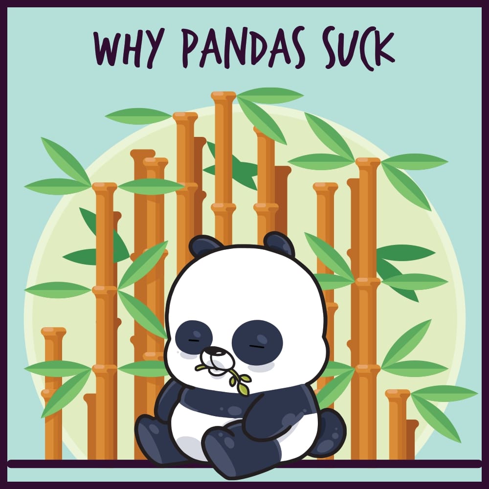 Why Pandas Suck